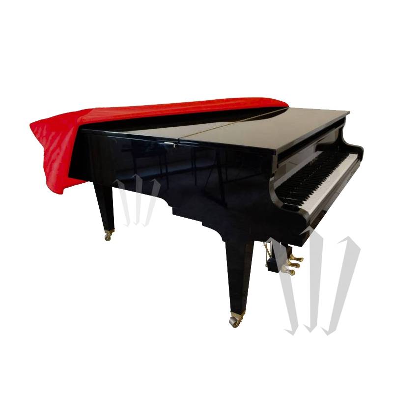 【割30%】グランドピアノカバー GP-587KB ヤマハ C3用 ベージュ鍵盤・花柄ジャガード織 カバー